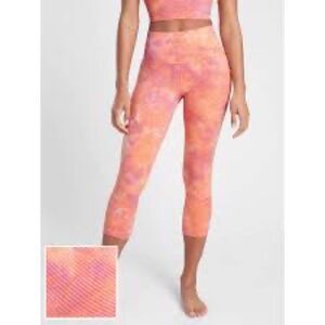 Athleta Salutation Stash Pocket II Textured Legging Island Coral